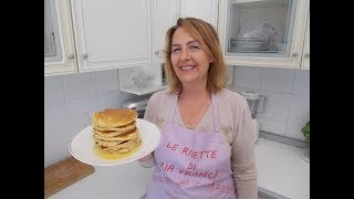 PANCAKE FACILI E SOFFICI  RICETTA AMERICANA [upl. by Yrhcaz267]