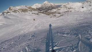 Bardonecchia Skiing Italy HD [upl. by Htebazileharas]