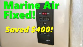 Marine Air Conditioner  Thermostat Controller Problem Solved [upl. by Dibrin287]