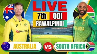 🔴 Live Australia vs South Africa Match 7 Live Match Score today  AFG vs SA Match preview [upl. by Ahsilla938]