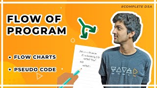 Flow of Program  Flowcharts amp Pseudocode [upl. by Romain537]