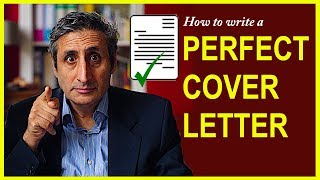 How to Write a Perfect COVER LETTER in Six Steps with Example [upl. by Liebermann]