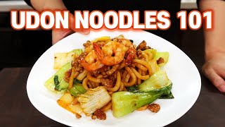 5 Minutes EASY Udon Noodles Recipes 5 Ways [upl. by Evers]