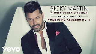 Ricky Martin  Cuanto Me Acuerdo de Ti Cover Audio [upl. by Nies]