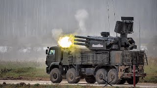 Pantsir S1  Russian Short Range Air Defense Missile System [upl. by Neroled]