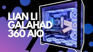 Lian Li Galahad 360 AIO Install [upl. by Arimas]