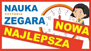 Nauka zegara dla dzieci  Wytłumaczenie oraz Ćwiczenia [upl. by Stichter]