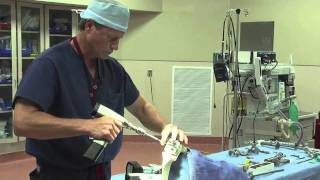 Total Knee Replacement Surgery Demonstration  Dr Eric W Janssen [upl. by Azarcon]