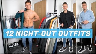 12 Simple Mens Night Out Outfits  Mens Fashion  Nightclub amp Date Night Outfit Ideas [upl. by Vinn310]