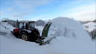 Schneefräse an TraktorDreipunkt 22m [upl. by Papp]