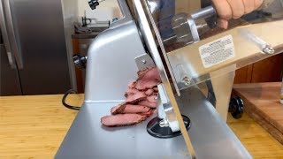 MeatEater’s Ben O’Brien Shows How To Use a Meat Slicer With Your Wild Game Meat [upl. by Leelah]