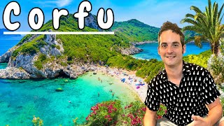 INSIDE Corfu Greece The Most BEAUTIFUL Greek Island Travel Guide [upl. by Noj]