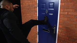 uPVC Door vs Lathams Front Door  Attack Demonstration [upl. by Nyleuqaj]