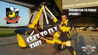 Flexwing Microlight Vlog  Episode 1 Learning to fly a flexwing [upl. by Delija]