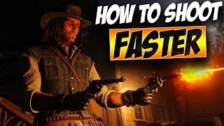 How To Shoot Fast  Red Dead Redemption 2 [upl. by Ahseat]