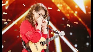 Mandy Harvey Deaf Singer Gets Simons GOLDEN BUZZER on Americas Got Talent [upl. by Ezekiel]