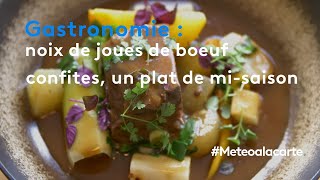 Gastronomie  noix de joues de boeuf confites un plat de misaison [upl. by Kcid931]