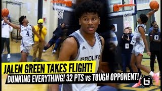 Jalen Green TAKES OFF for 32 Points vs TOUGH St Louis team Prolific Prep Full Highlights [upl. by Margarette611]