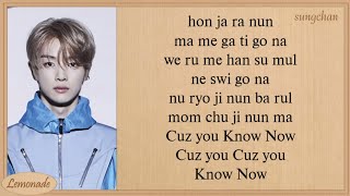 NCT U  Know Now Easy Lyrics [upl. by Selij]