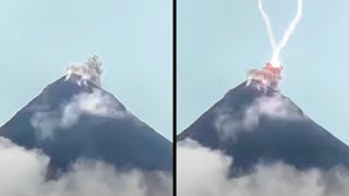 Massive Volcanic Eruptions Caught On Camera [upl. by Animaj]