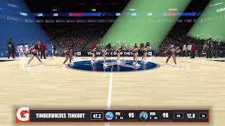 SBA 76ers vs Timberwolves [upl. by Drus]