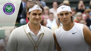 Roger Federer vs Rafael Nadal  2007 Wimbledon Final  Full Match [upl. by Ahsienaj931]