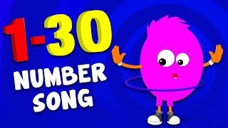 1 to 30 Numbers Song  Learn Numbers For Kids  Kids Songs For Babies [upl. by Nob]