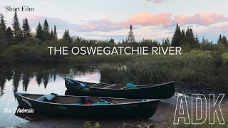 Canoeing in the Adirondacks  Oswegatchie river canoe trip  Canoe camping [upl. by Ydissak116]