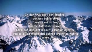 Wolfgang Ambros  Schifoan Lyrics [upl. by Ruy294]