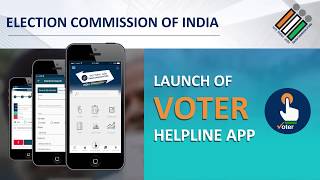 Voter Helpline Mobile App of Election Commission of India [upl. by Fidellia962]