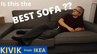 IKEA KIVIK sofa Assemble Guide and Review [upl. by Fortune]