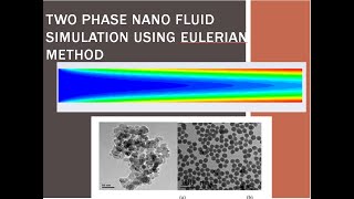 Two Phase Nano Fluid Simulation using Ansys Fluent [upl. by Agn363]