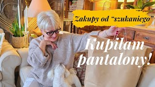 MOJE ZAKUPY W LUMPEKSIE  KUPIŁAM PANTALONY   659 [upl. by Kryska469]