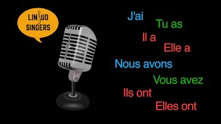 Avoir present tense song  Jai tu as il a [upl. by Joane]