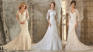 18 Gorgeous Long Sleeves Wedding Gowns for Fall and Winter [upl. by Llenrahc]