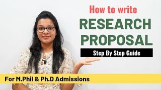 Ultimate Guide to write Perfect Research Proposal [upl. by Creight703]