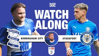 BLUES V STOCKPORT WATCHALONG [upl. by Santoro]