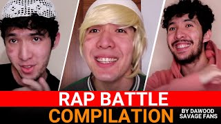 TOP MOST FUNNIEST VIDEO EVER  Rap Battle COMPILATIONS  Dawood Savage Exclusive [upl. by Roseanne]