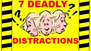 7 Deadly Distractions  Driving Operating Forklifts or Machinery  Safety Training Video [upl. by Nodnab]