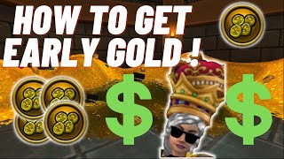 Wizard101 The BEST Early Gold Farming Methods [upl. by Naillik]