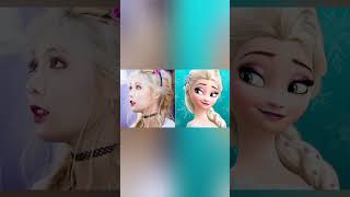 disney princess in real life youtubeshorts [upl. by Ameline]