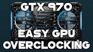 Gainward Nvidia GeForce GTX 970 Overclocking to 14 GHz [upl. by Obadias]