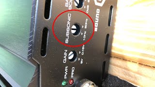 HOW IMPORTANT SUBSONIC SETTING IS ON YOUR AMPLIFIER [upl. by Amos676]