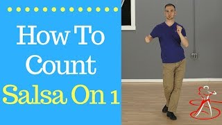 How To Count Salsa On 1  Salsa Timing Explanation [upl. by Uzzia609]