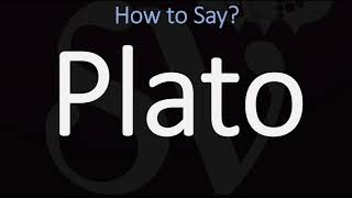 How to Pronounce Plato CORRECTLY [upl. by Ailahk574]