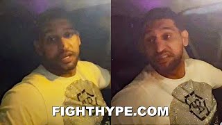 AMIR KHAN CONFIRMS KELL BROOK quotPUT HIM IN HIS PLACEquot TALKS UNDERWAY amp RESPONDS TO CONOR BENN [upl. by Stretch274]