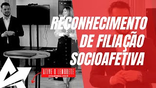 DIREITO DE FAMÍLIA Reconhecimento de filiação socioafetiva [upl. by Wemolohtrab]