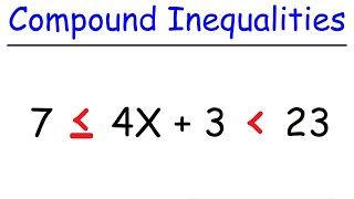 How To Solve Compound Inequalities [upl. by Ekeiram751]