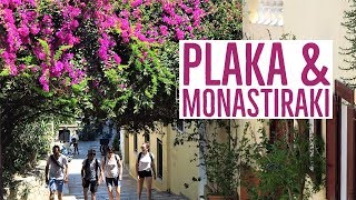 PLAKA amp MONASTIRAKI  Dine amp Shop  Athens Greece [upl. by O'Driscoll426]