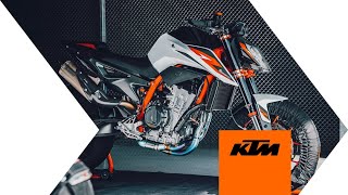 KTM PowerParts  Featuring the KTM 890 DUKE R  KTM [upl. by Aznerol390]